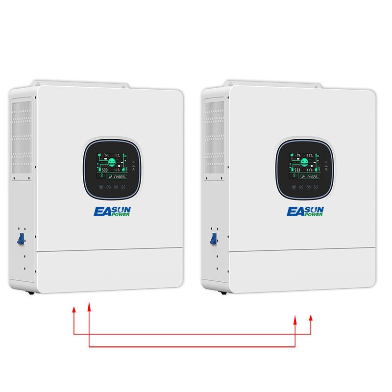 Easun power Hybrid Solar Inverter Built in 10KW 48vdc Pure Sine Wave Inverter