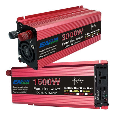 Easun power Inverter Pure Sine Wave 12V DC to AC 220V Converter 