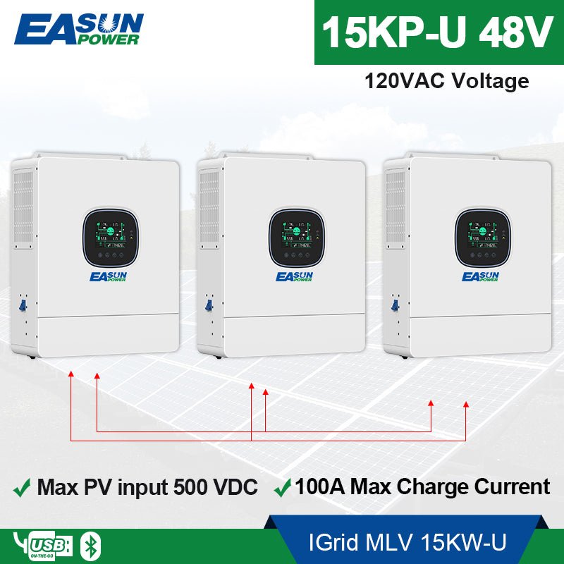 Easun power 15KW Hybrid Solar Inverter