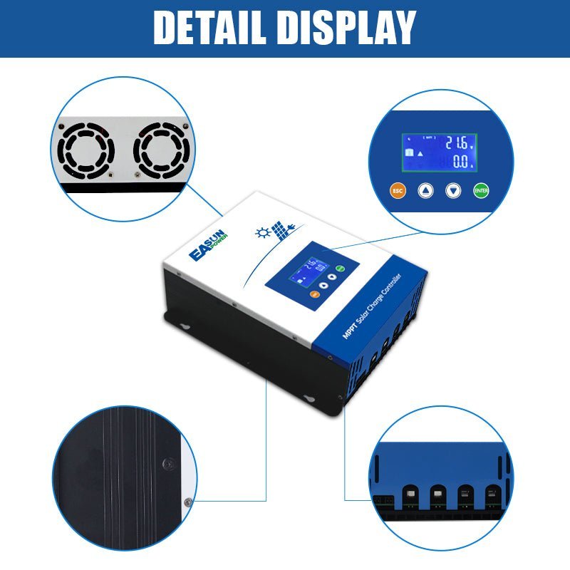 Easun power 80A MPPT Solar Charger Controller 