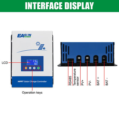 Easun power 80A MPPT Solar Charger Controller 